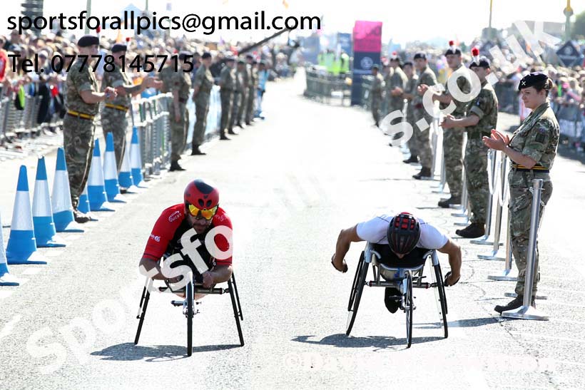 Wheelchair Simplyhealth Great North Run. Photo: David T. Hewitson/Sports for All Pics